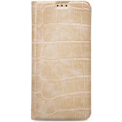 Mobilize Premium Gelly Samsung Galaxy S8 Hoesje Bookcase Portemonnee - Alligator Peanut Brown