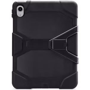 Xccess Survivor Essential iPad Mini 7 (2024) Hoes Hard Kunststof,Siliconen Backcover + Standaard - Zwart