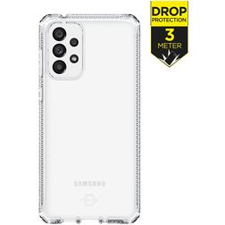ITSkins SpectrumClear Doorzichtig Samsung Galaxy A73 Hoesje Flexibel TPU Backcover Shockproof - Transparant