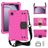Mobigear HexStrap Samsung Galaxy Tab A9 (2023) Hoes EVA-schuim Backcover + Schouderband - Roze