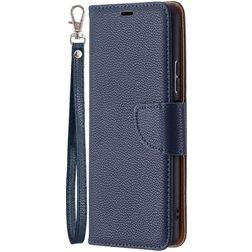 Mobigear Excellent Xiaomi Redmi Note 10 Pro Hoesje Bookcase Portemonnee - Donkerblauw
