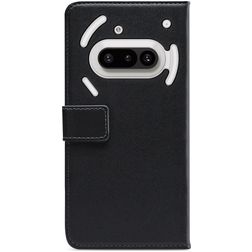 Mobilize Classic Gelly Nothing Phone (3a) Lite Hoesje Bookcase Portemonnee - Zwart