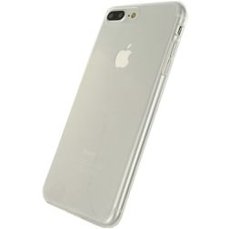 Mobilize Gelly Doorzichtig iPhone 8 Plus Hoesje Flexibel TPU Backcover - Transparant
