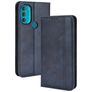 Mobigear Sensation Motorola Moto G71 5G Hoesje Bookcase Portemonnee - Blauw