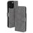 Mobiparts Classic Wallet MagSafe iPhone 16 Pro Max MagSafe Hoesje Bookcase Portemonnee - Granite Grey