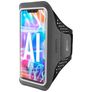 Mobiparts Comfort Fit Telefoonhouder Hardlopen Huawei Mate 20 Lite Sport Hoesje Neopreen Sportarmband - Zwart