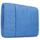 Mobigear Denim Zipper Laptop Sleeve 12 inch Laptop hoes - Blauw