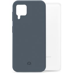 Mobilize Rubber Gelly Samsung Galaxy A22 4G Hoesje Flexibel TPU Backcover - Matt Blue