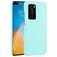 Mobigear Croco Huawei P40 Hoesje Hardcase Backcover - Turquoise