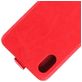 Mobigear iPhone XS Hoesje Flipcase - Rood