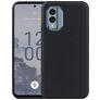 Mobigear Colors Nokia X30 Hoesje Flexibel TPU Backcover - Zwart