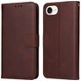 Mobigear Wallet iPhone 17e Hoesje Bookcase Portemonnee - Bruin