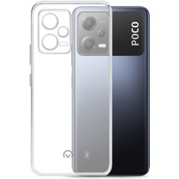 Mobilize Gelly Doorzichtig POCO X5 Hoesje Flexibel TPU Backcover - Transparant