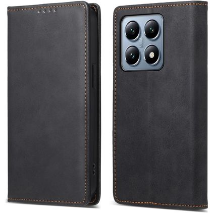 Mobigear Wallet Xiaomi 14T Pro Hoesje Bookcase Portemonnee - Zwart
