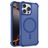 Mobigear Armor Shield iPhone 16 Pro MagSafe Hoesje Hardcase Backcover - Blauw