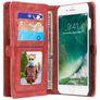 Caseme 008 iPhone 7 Plus Hoesje Uitneembare 2in1 Bookcase Portemonnee - Rood