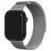 Mobilize RVS Milanese Apple Watch Bandje Magneetsluiting - 49/46/45/44 mm - Zilver