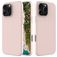 Mobigear Rubber Touch iPhone 16 Pro Siliconen Hoesje Backcover - Roze