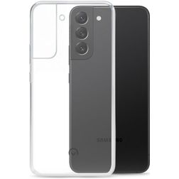 Mobilize Gelly Doorzichtig Samsung Galaxy S22 Plus Hoesje Flexibel TPU Backcover - Transparant