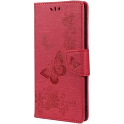 Mobigear Clover Xiaomi Redmi Note 11 5G Hoesje Bookcase Portemonnee - Rood