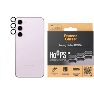 PanzerGlass Hoops Samsung Galaxy S24 Plus Glazen Camera Lens Protector - Case Friendly