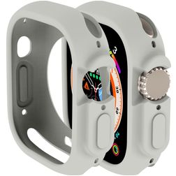 Mobigear Colors Apple Watch Ultra - 49 mm Hardcase Hoesje - Grijs