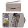 Mobilize Elegant Magnet iPhone 13 Mini Hoesje Uitneembare 2in1 Clutch - Beige Snake