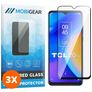Mobigear Premium TCL 20 SE Glazen Screenprotector - Case Friendly - Zwart (3-Pack)