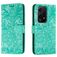 Mobigear Flowers HONOR 200 Lite Hoesje Bookcase Portemonnee - Groen