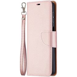 Mobigear Excellent Samsung Galaxy A32 5G Hoesje Bookcase Portemonnee - Roségoud