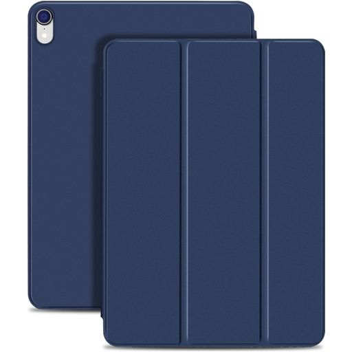 Mobigear Tri-Fold Magnet iPad Pro 11 Inch (2018) Hoes Bookcase - Donkerblauw