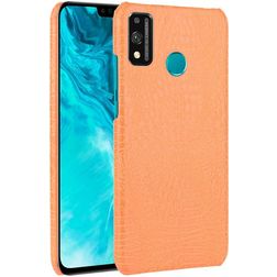 Mobigear Croco HONOR 9X Lite Hoesje Hardcase Backcover - Oranje