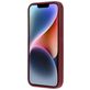 Mobiparts iPhone 14 Siliconen Hoesje Backcover - Plum Red