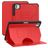 Mobigear Magnetic Folio iPad Pro 11 Inch (2025) Hoes Bookcase + Stylus Houder - Rood
