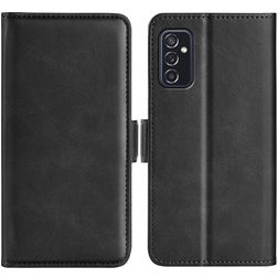 Mobigear Slim Magnet Samsung Galaxy M52 Hoesje Bookcase Portemonnee - Zwart