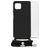 Mobilize Lanyard Gelly Samsung Galaxy A22 5G Flexibel TPU Hoesje met koord - Zwart