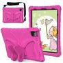Mobigear Butterfly iPad Air 11 Inch (2026) Hoes EVA Schuim Backcover + Schouderband + Standaard - Magenta