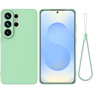 Mobigear Rubber Touch Samsung Galaxy S26 Ultra Siliconen Hoesje Backcover - Groen