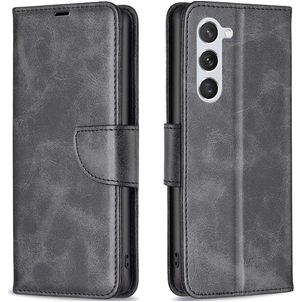 Mobigear Excellent Samsung Galaxy S23 Hoesje Bookcase Portemonnee - Zwart