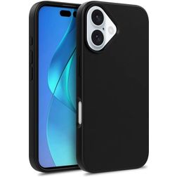 Mobigear Bio iPhone 16 Hoesje Eco Friendly Backcover - Zwart