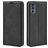 Mobigear Retro Slim Motorola Moto G62 Hoesje Bookcase Portemonnee - Zwart