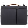 Mobigear Traveler Nylon Laptop Schoudertas Laptoptas - Zwart