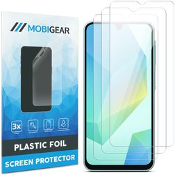 Mobigear Samsung Galaxy A17 Screenprotector Folie - Case Friendly (3-Pack)