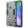 Mobigear Armor Stand Huawei Y6p Hoesje Hardcase Backcover Shockproof met Standaard - Grijs