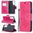 Mobigear Butterfly Samsung Galaxy S21 Hoesje Bookcase Portemonnee - Roze