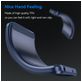 Mobigear Brushed Slim Samsung Galaxy A55 Hoesje Flexibel TPU Backcover - Blauw