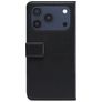 Mobilize Classic Gelly iPhone 17 Pro Max Hoesje Bookcase Portemonnee - Zwart