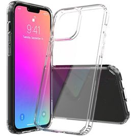 Mobigear Crystal Doorzichtig iPhone 13 Pro Max Hoesje Hardcase Backcover - Transparant