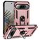 Mobigear Armor Ring Google Pixel 9 Pro XL Hoesje Hardcase Backcover Shockproof met Ringhouder - Roségoud