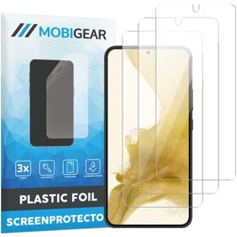 Mobigear Samsung Galaxy S22 Plus Screenprotector Folie - Case Friendly (3-Pack)